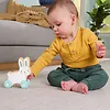 Fisher Price Drewniany króliczek na kółkach