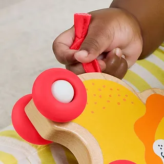 Fisher Price Wood Drewniane zwierzątka do pchania