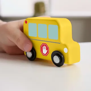 Fisher Price Samochody drewniane zestaw