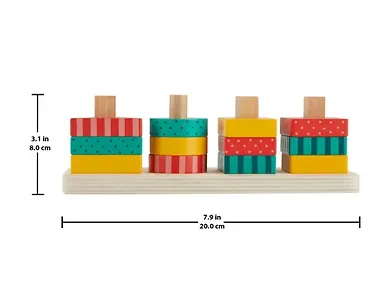 Fisher Price Wood Drewniany sorter kształtów