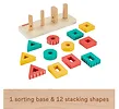 Fisher Price Wood Drewniany sorter kształtów
