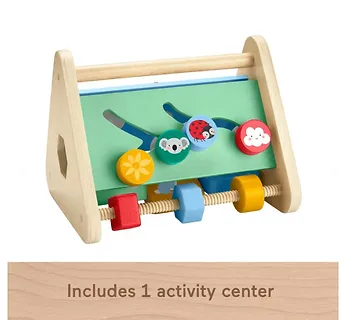 Fisher Price Wood Drewniany aktywny trójkąt