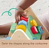 Fisher Price Wood Drewniany aktywny trójkąt