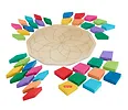 Fisher Price Wood Mandala Układanka Puzzle