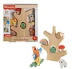 Fisher Price Wooden Drewniane drzewko zestaw klocków