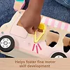 Fisher Price Wooden Ciężarowka z lodami sorter kształty