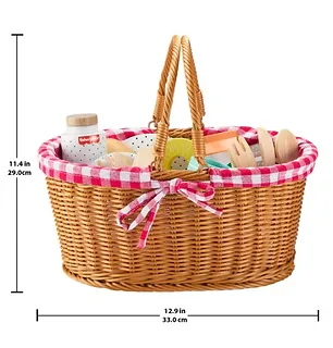 Fisher Price Wooden Koszyk piknikowy