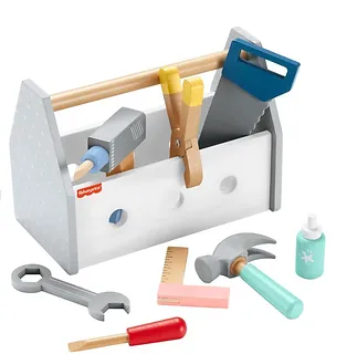 Fisher Price Drewniana skrzynka z narzędziami