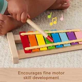 Fisher Price Wood Drewniane cymbałki