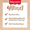 Fisher Price Wood Drewniane cymbałki