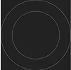 Whirlpool Płyta ceramiczna 2 pola WRD6030B