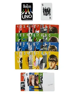 Mattel Gra UNO Canvas The Beatles