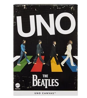 Mattel Gra UNO Canvas The Beatles