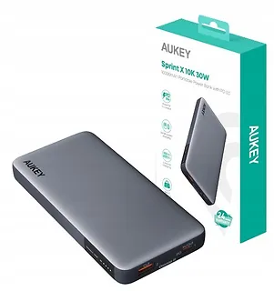 AUKEY Power Bank PB-Y41 | 10000mAh | 30W | 2xUSB | PD 3.0 QC 3.0 LED
