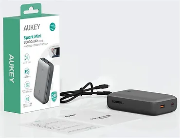 AUKEY Mini Power Bank PB-Y57| 20000mAh | 22.5W | 2xUSB | PD 3.0 QC 3.0 LED