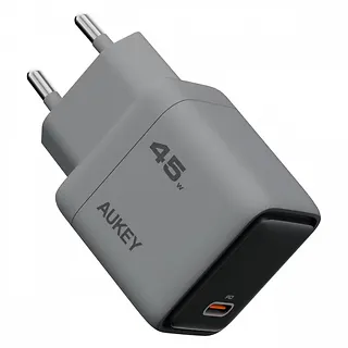 AUKEY Ładowarka sieciowa PA-C2 1xUSB-C PD 45W 4A QC4+ PD3.0 AFC PPS FCP SCP SSCP