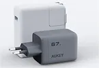 AUKEY Ładowarka sieciowa PA-C3 3xUSB (2xUSB-C + 1xUSB-A) 67W 5A QC5.0 PD3.0 AFC PPS FCP SCP