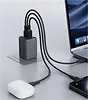AUKEY Ładowarka sieciowa PA-C5 3xUSB (2xUSB-C i 1xUSB-A) 100W 5A QC5.0 PD3.0 AFC PPS FCP SCP