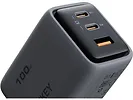AUKEY Ładowarka sieciowa PA-C5 3xUSB (2xUSB-C i 1xUSB-A) 100W 5A QC5.0 PD3.0 AFC PPS FCP SCP