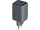 AUKEY Ładowarka sieciowa PA-C5 3xUSB (2xUSB-C i 1xUSB-A) 100W 5A QC5.0 PD3.0 AFC PPS FCP SCP