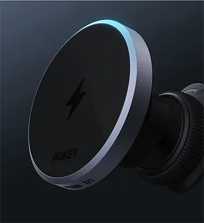 AUKEY Ładowarka samochodowa bezprzewodowa + kabel USB-C HD-MC13 Qi2 15W 3A