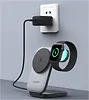 AUKEY Ładowarka bezprzewodowa LC-MC312 Slim 3w1 Qi2 15W MagSafe + ładowarka PD 30W + Etui