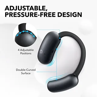Anker Słuchawki bezprzewodowe Soundcore Aero Fit 2 Bluetooth czarne