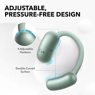 Anker Słuchawki bezprzewodowe Soundcore Aero Fit 2 Bluetooth zielone