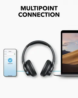 Anker Słuchawki nauszne Soundcore Q11i ciemny szary