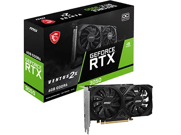 Karta graficzna MSI GeForce RTX 3050 VENTUS 2X E 6G OC
