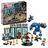 LEGO Klocki Super Heroes 76315 Laboratorium Iron Mana: Zbrojownia