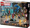 LEGO Klocki Super Heroes 76315 Laboratorium Iron Mana: Zbrojownia