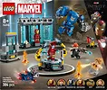 LEGO Klocki Super Heroes 76315 Laboratorium Iron Mana: Zbrojownia