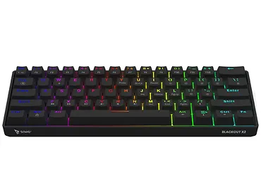 Klawiatura mechaniczna SAVIO BLACKOUT X2 OUTEMU Brown, Hot Swap