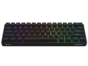 Klawiatura mechaniczna SAVIO BLACKOUT X2 OUTEMU Peach Silent, Hot Swap