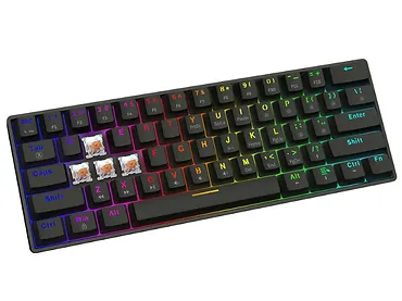 Klawiatura mechaniczna SAVIO BLACKOUT X2 OUTEMU Peach Silent, Hot Swap