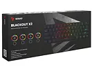 Klawiatura mechaniczna SAVIO BLACKOUT X2 OUTEMU Red, Hot Swap
