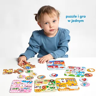 CzuCzu Puzzle Pojazdy małe i duże
