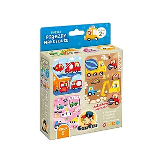 CzuCzu Puzzle Pojazdy małe i duże