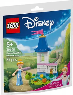 LEGO Klocki Disney Princess 30695 Miniaturowy zamek Kopciuszka z ogrodem