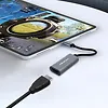 Qoltec Adapter aluminiowa przejściówka USB-C na HDMI 4K | 60Hz | 32AWG