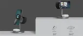 AUKEY LC-MC311A 3w1 15W Qi2 chłodząca ładowarka bezprzewodowa MagSafe + ładowarka PD 30W