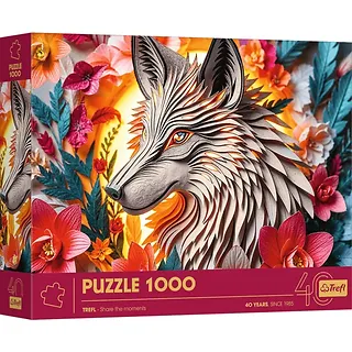 Trefl Puzzle 1000 element&oacute;w 40-lecie Paper Art Wilk