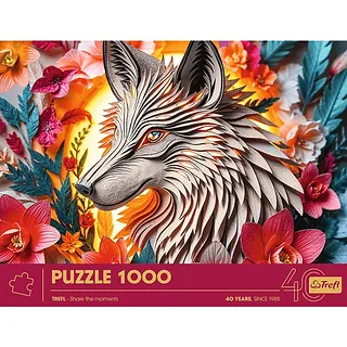 Trefl Puzzle 1000 element&oacute;w 40-lecie Paper Art Wilk