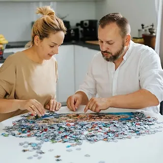 Trefl Puzzle 1000 element&oacute;w 40-lecie Paper Art Wilk