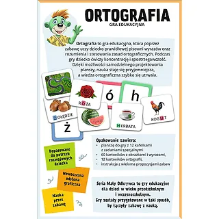 Trefl Gra Ortografia Mały Odkrywca