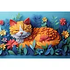 Trefl Puzzle 160 elementów 40-lecie Paper Art Kotek
