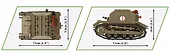 Cobi Klocki Klocki Tankietka TK-3 323 klocków