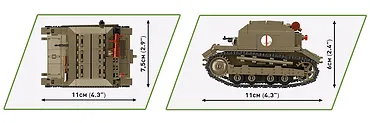 Cobi Klocki Klocki Tankietka TK-3 323 klocków