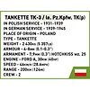 Cobi Klocki Klocki Tankietka TK-3 323 klocków